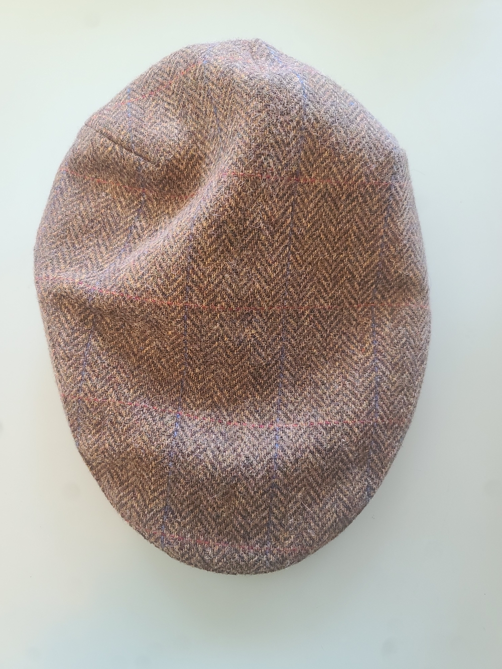 Mucros from Ireland - Men's Classic Herringbone Flat Cap in Brown